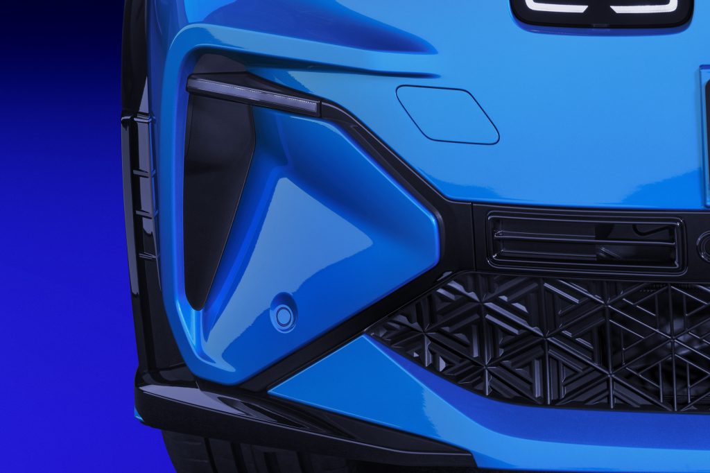 Alpine A290 Front im Detail