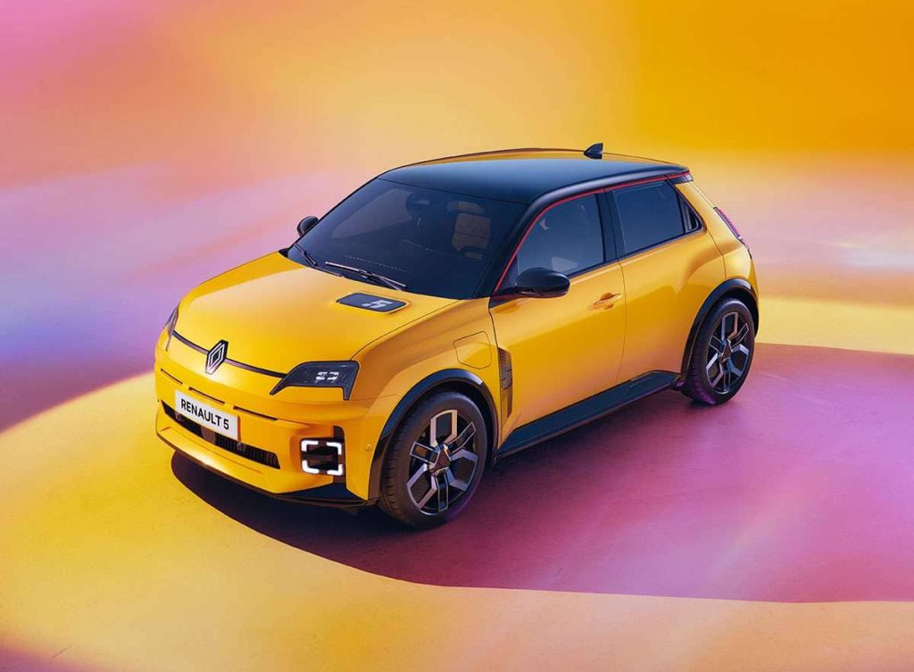 Der Renault R5 in gelb bei RRG.