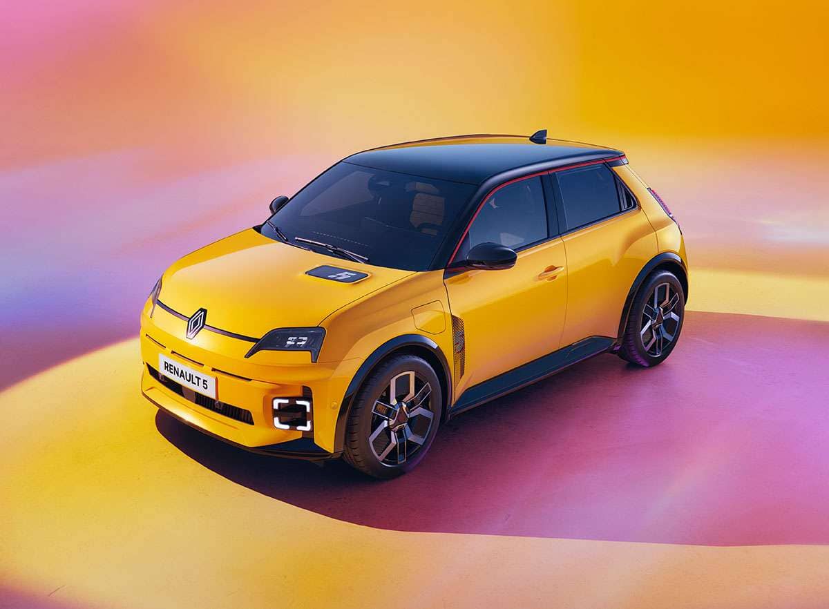 Der Renault R5 in gelb bei RRG.