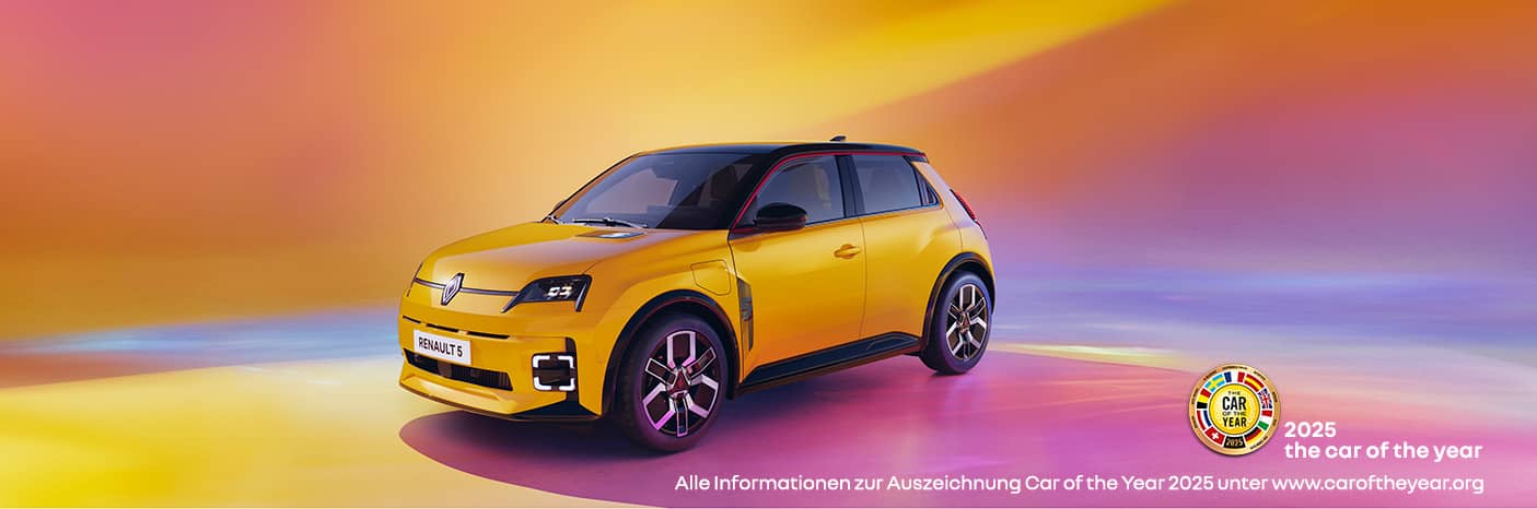 Der Renault R5 wurde zum Car of the Year 2025 gekrönt bei RRG.