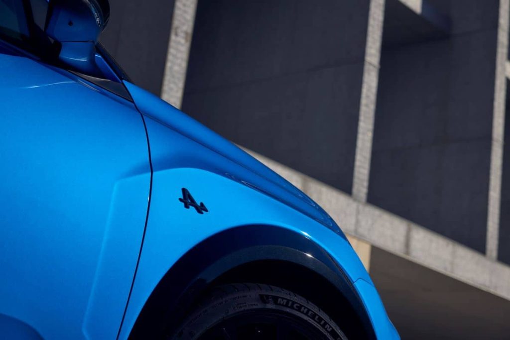 Alpine A290 Kotflügel