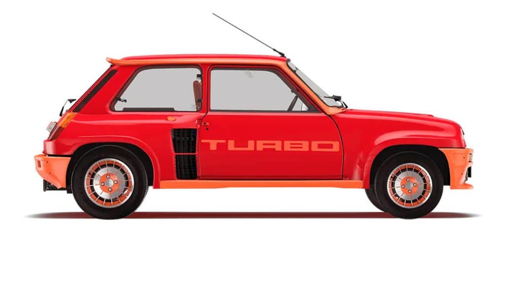 Alter R5 Turbo Seitenansicht