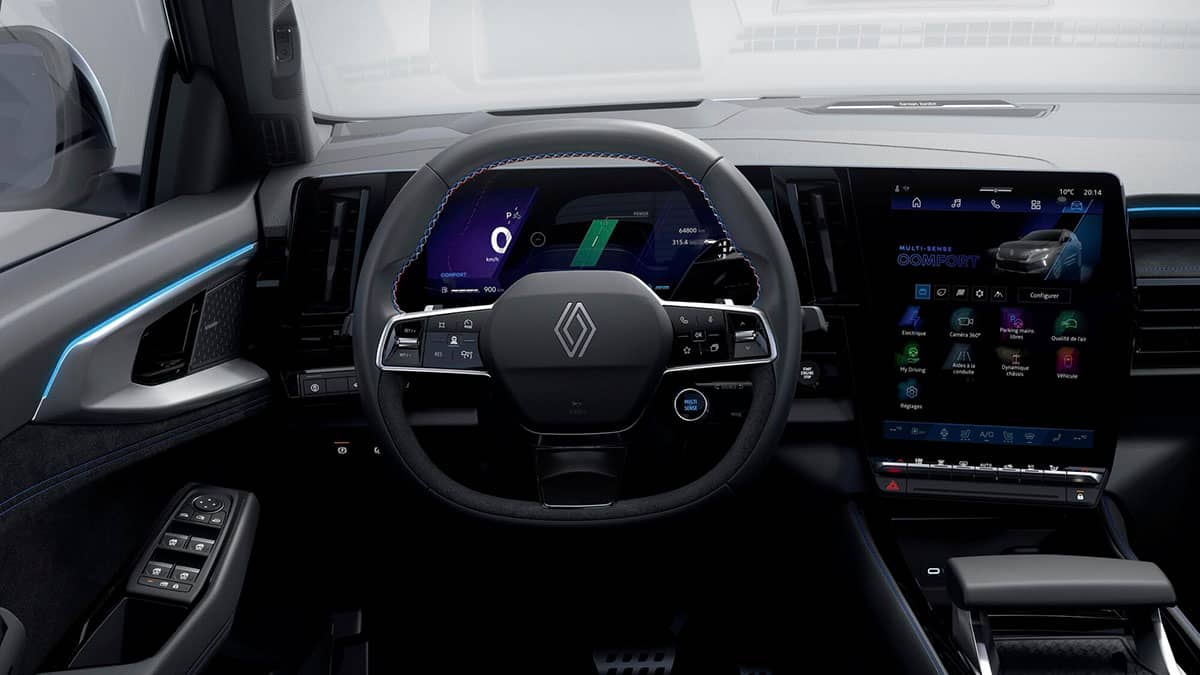 Das Renault Austral Lenkrad bei RRG.