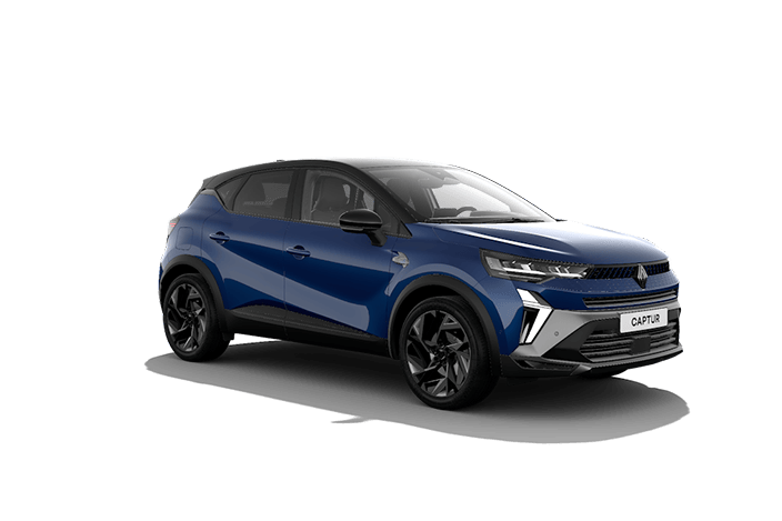 Der Renault Captur in blau bei RRG.