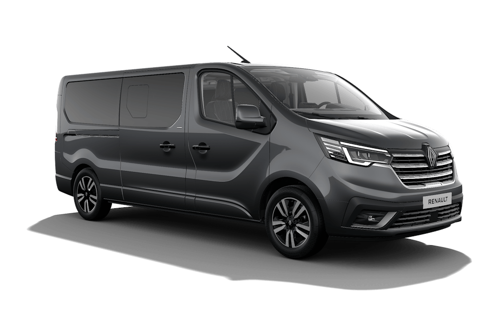 Der Renault Trafic Combi in grau bei RRG.