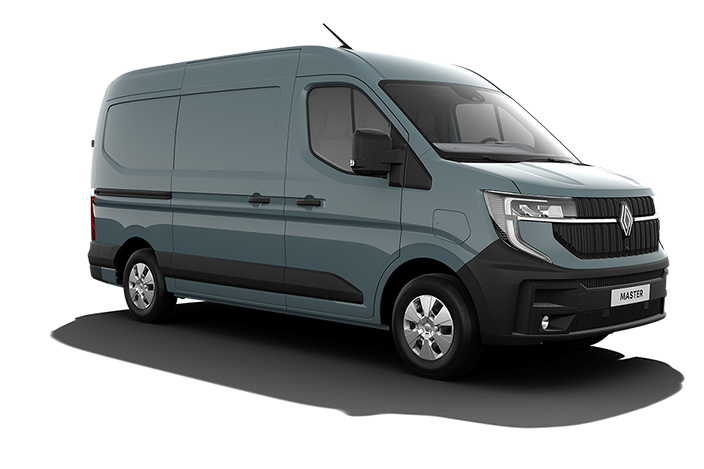 Der Renault Master E-Tech in grau bei RRG.