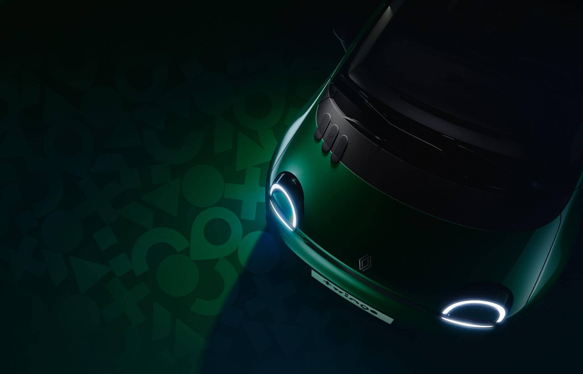 Renault Twingo in grün Header