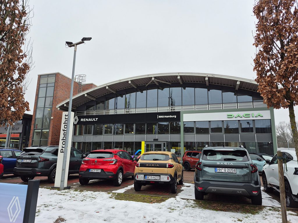 RRG Dacia Niederlassung in Hamburg Farmsen